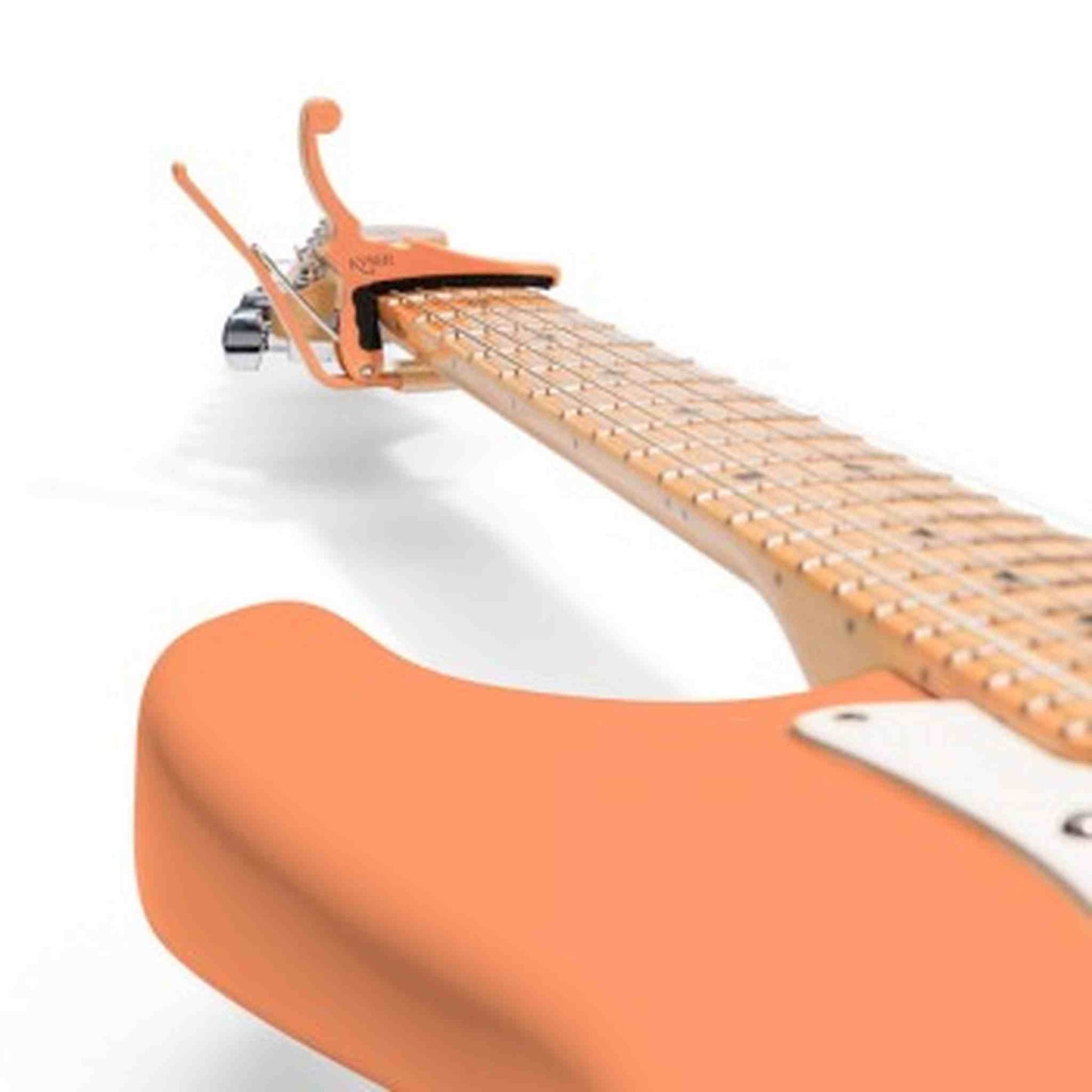 Kyser Fender Electric Guitar Capo - Pacific Peach
