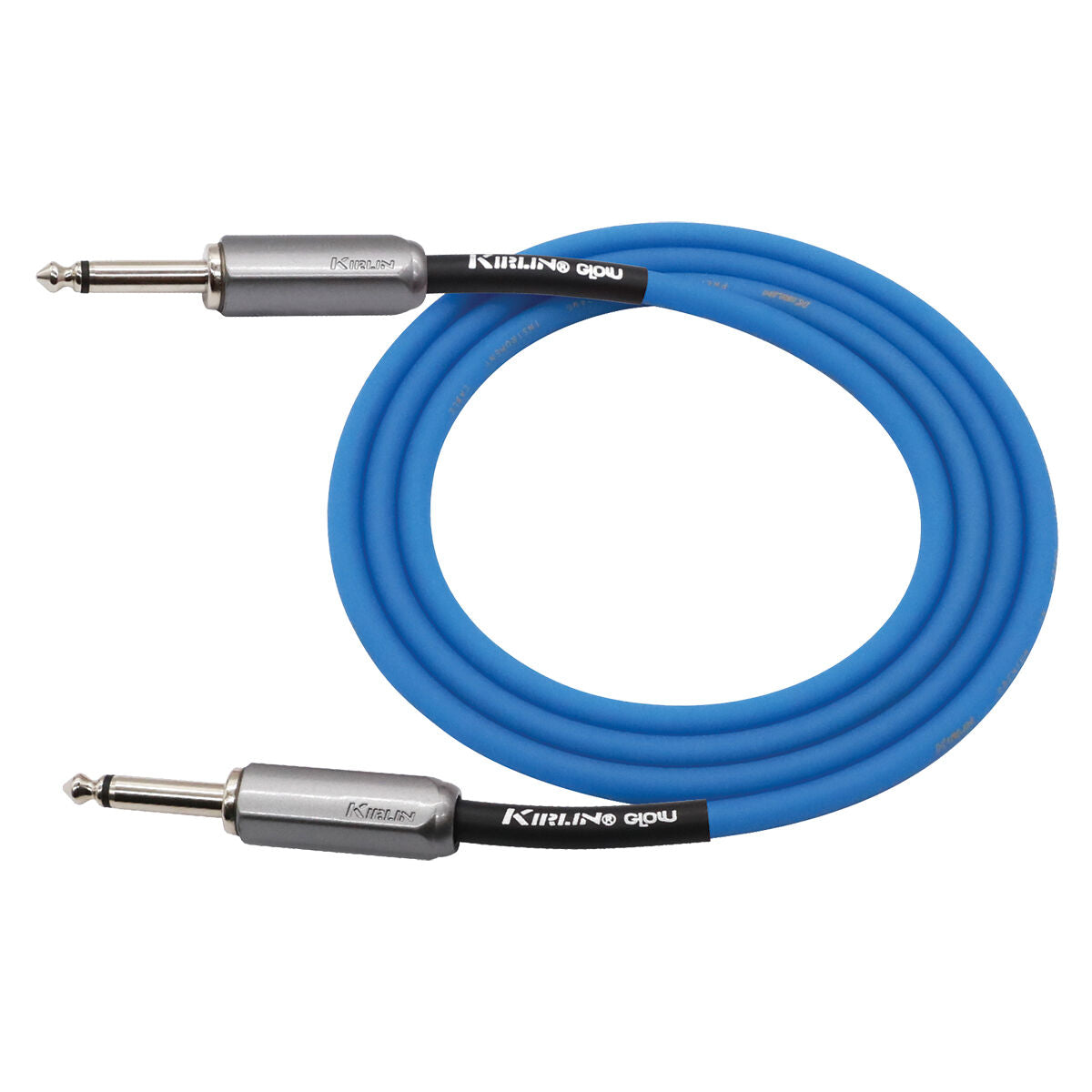 Kirlin 10ft Glow Instrument Cable - Royal Sapphire