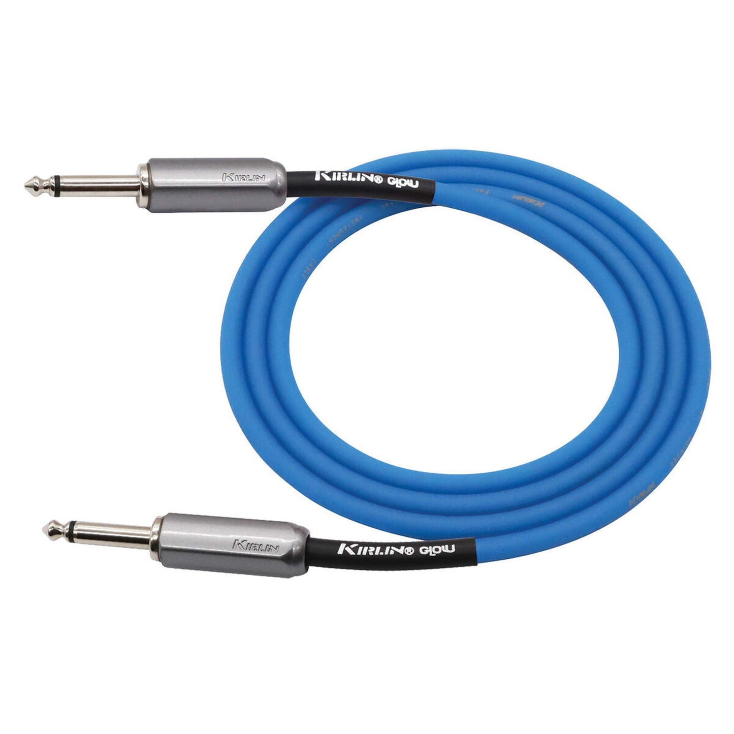 Kirlin 20ft Glow Instrument Cable - Royal Sapphire