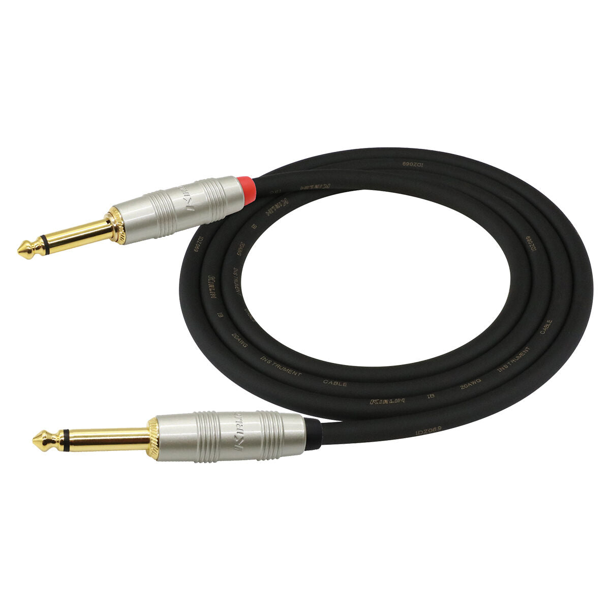 Kirlin 10ft Silent Plug Instrument Cable - Black