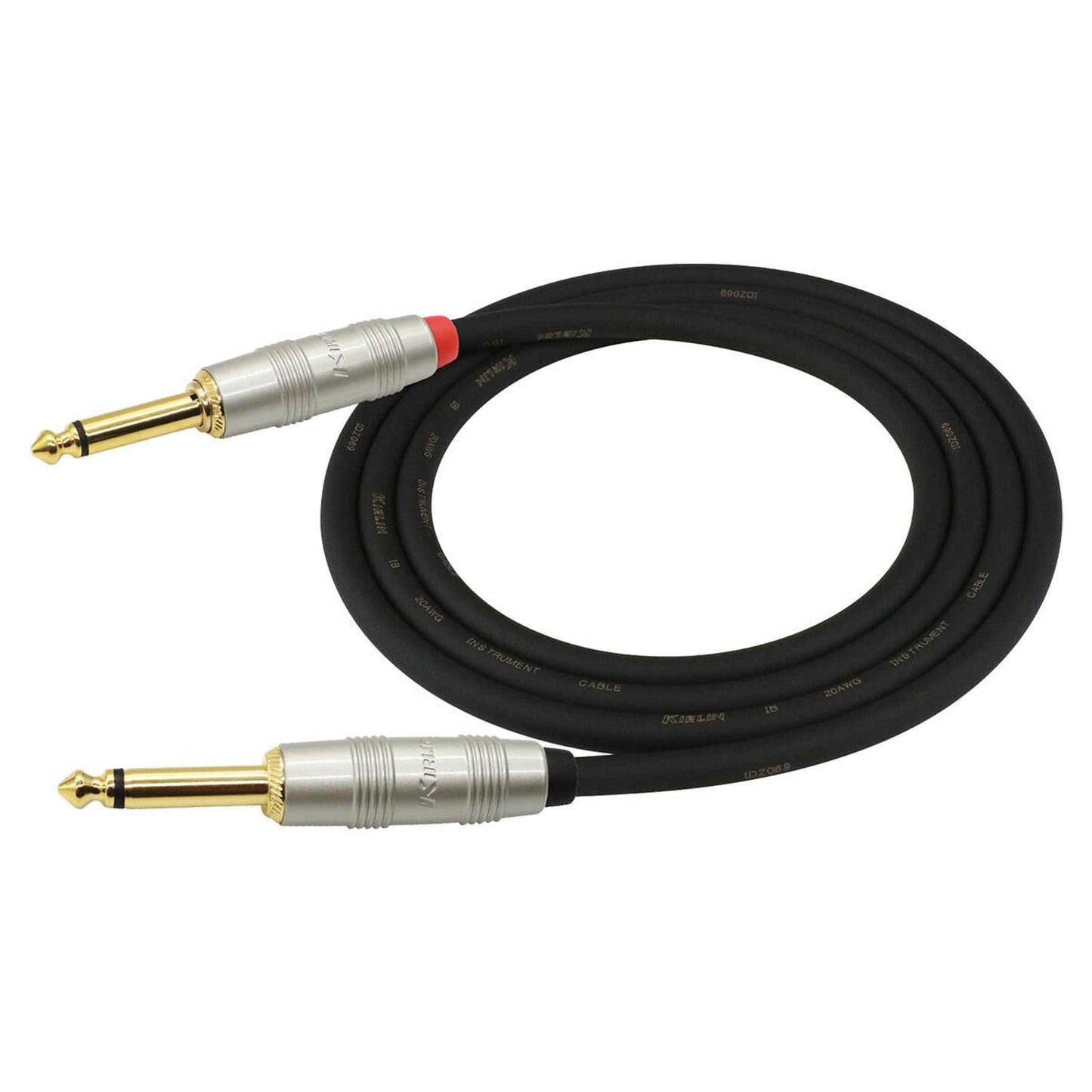 Kirlin 10ft Silent Plug Instrument Cable - Black