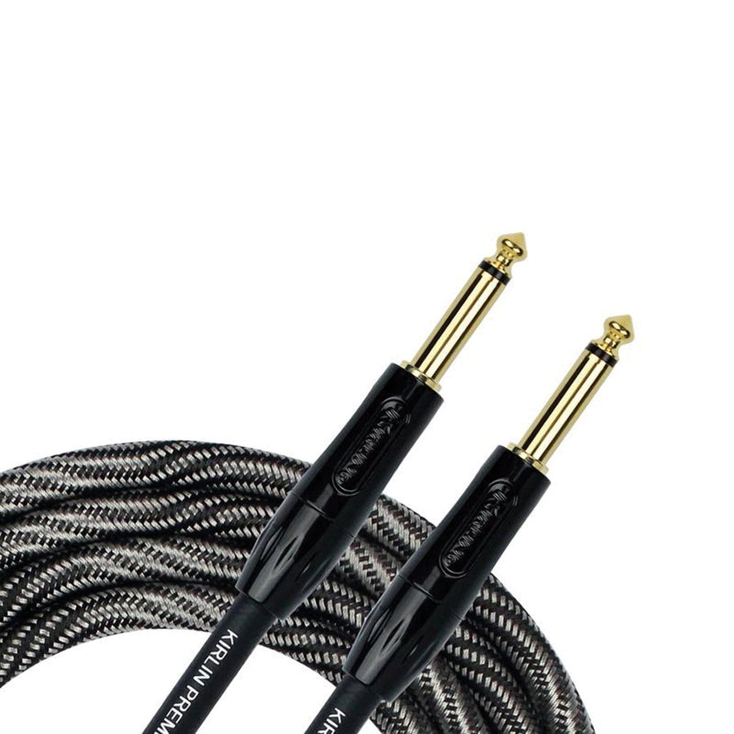 KIRLIN 10FT PREMIUM PLUS WAVE CABLE - BLACK - Joondalup Music Centre