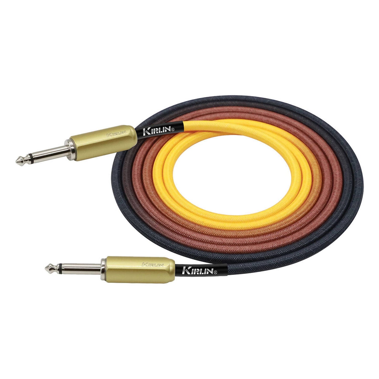 Kirlin 10ft Gradient Instrument Cable - Sunburst