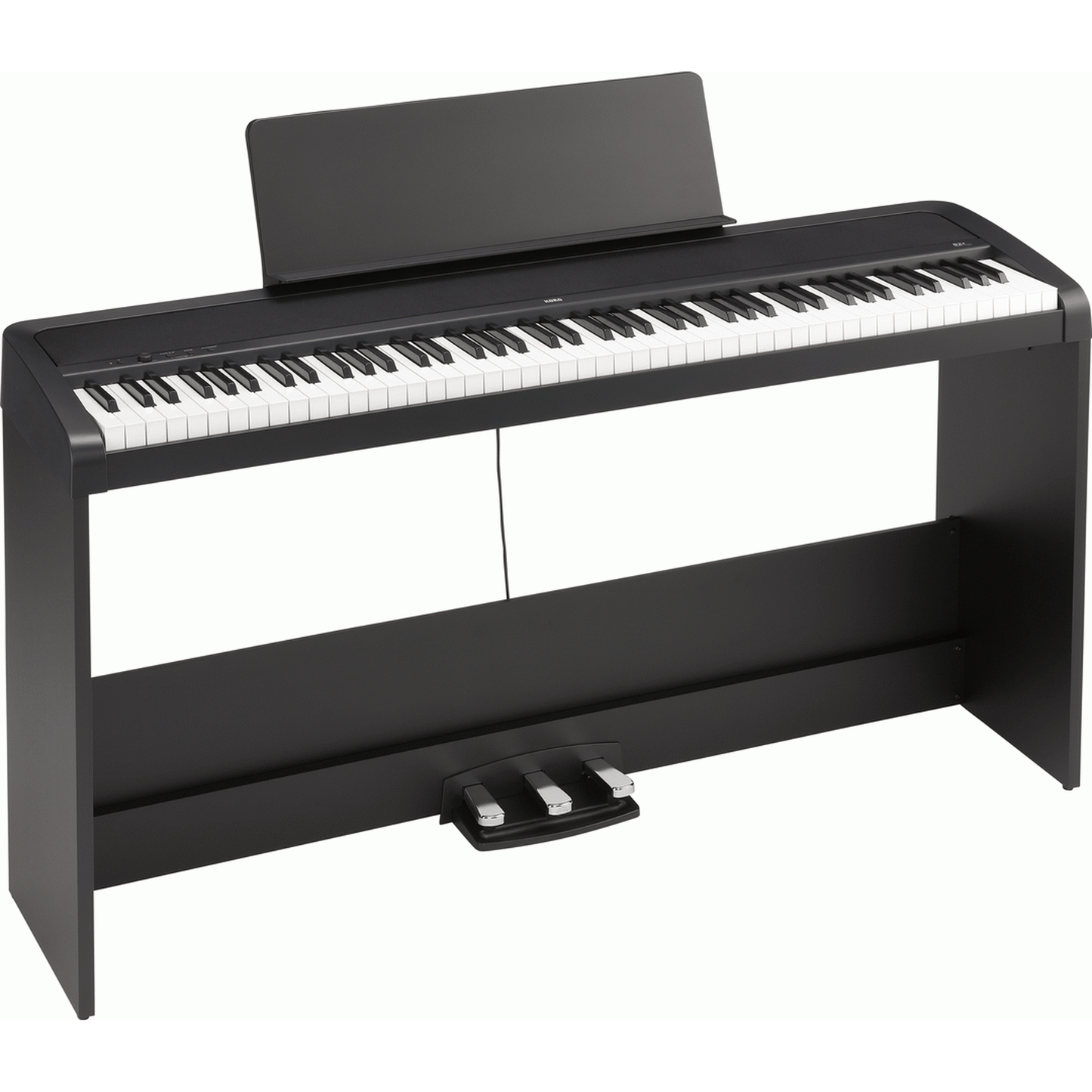 Korg B2 Plus 88-Note Weighted Digital Piano w/ Stand Pack - Black