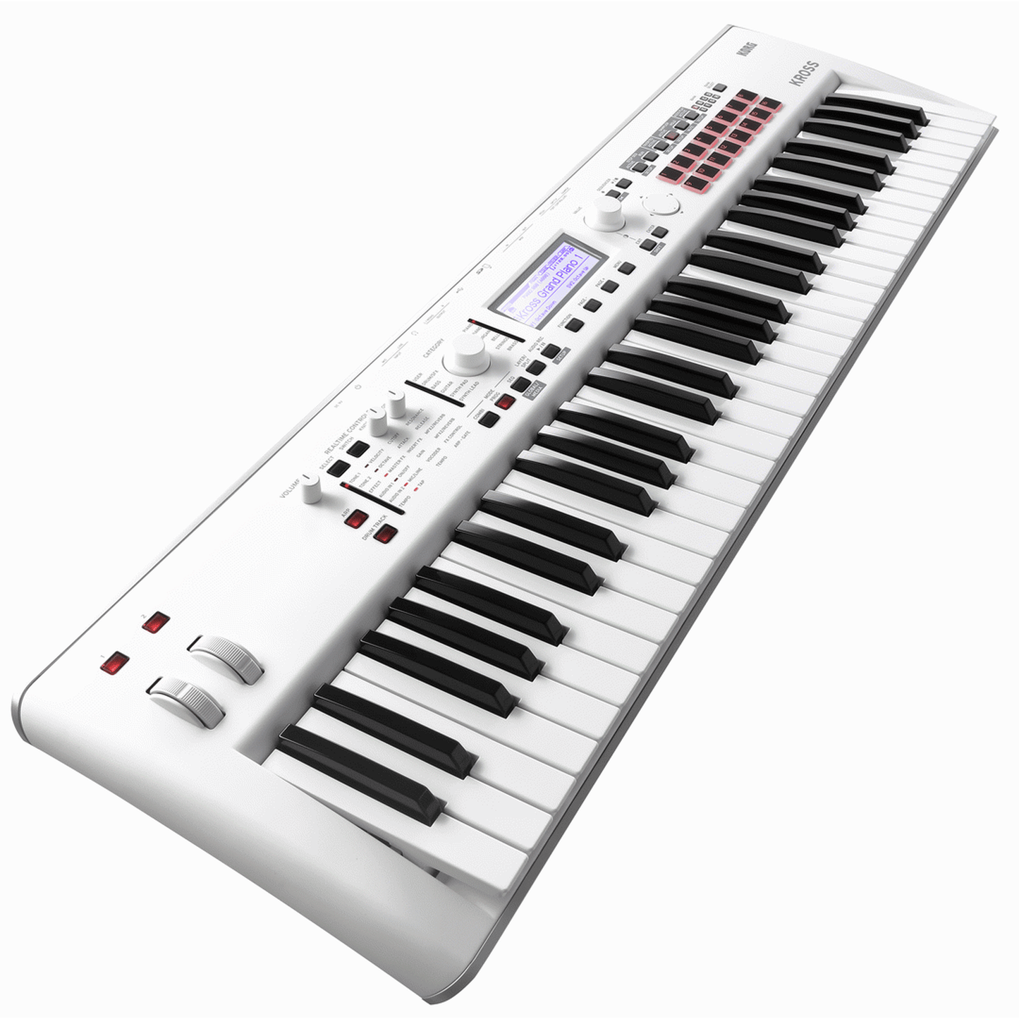 Korg Kross 2 61 Key Synthesizer Workstation - White