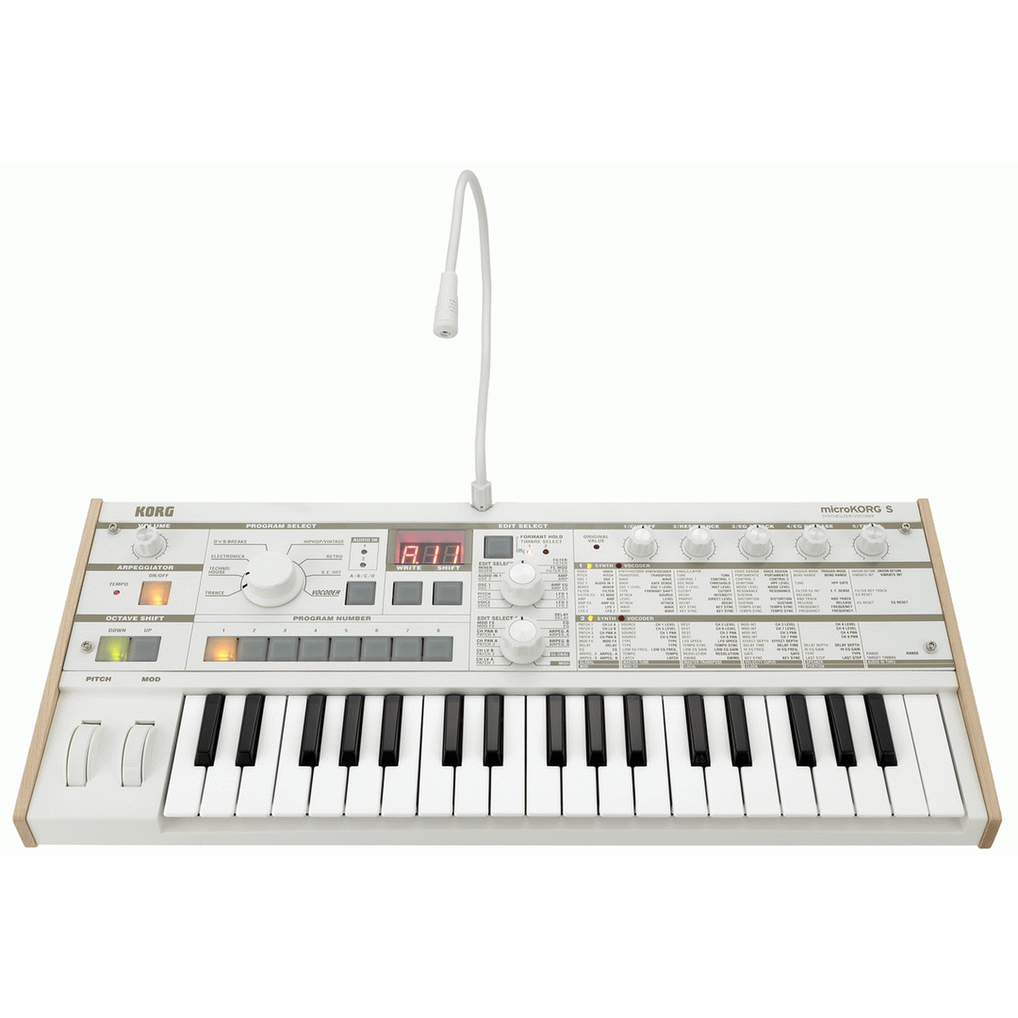 KORG microKORG S MK-1S Synthesizer / Vocoder W/Speaker-SYNTHERSIZERS-Joondalup Music Centre