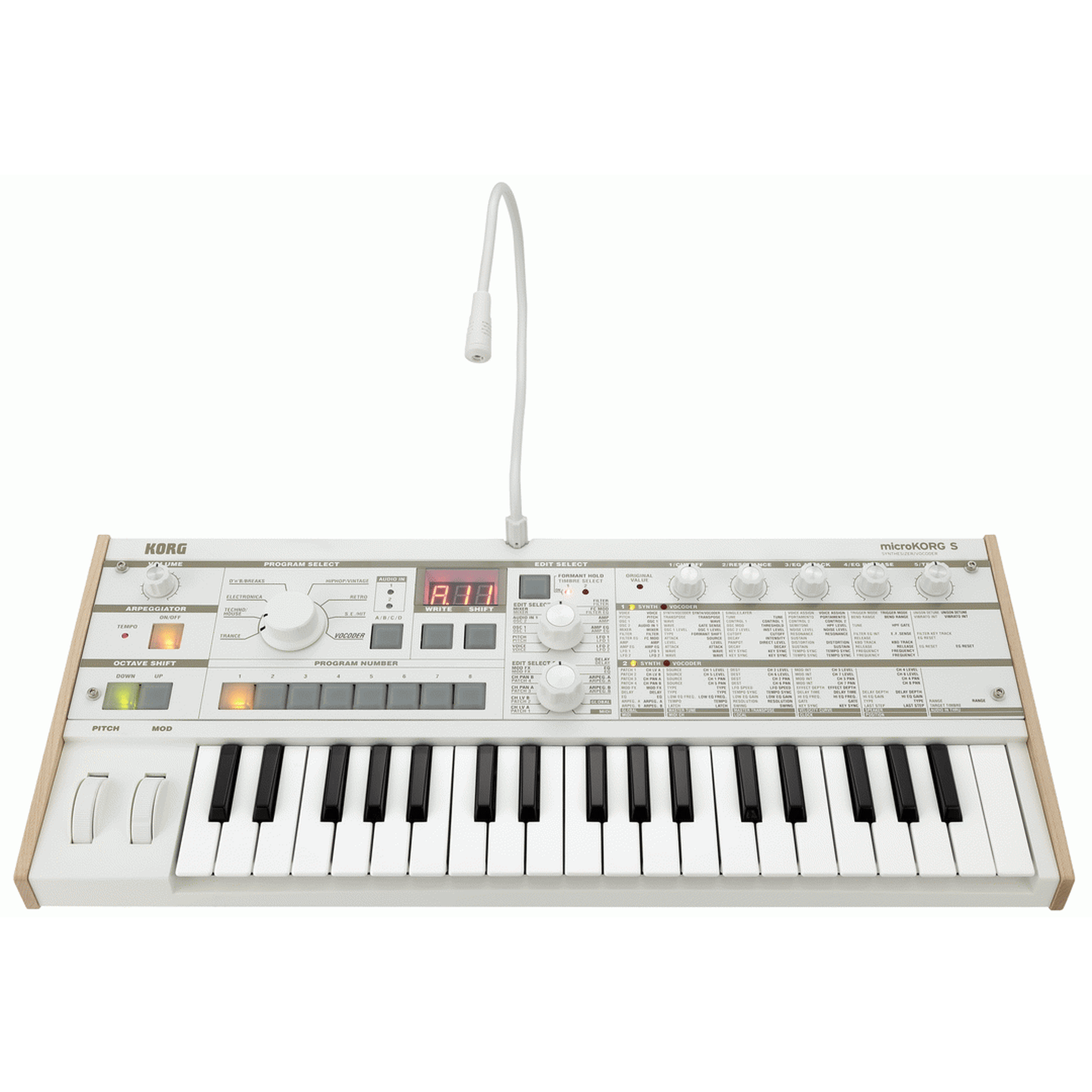 KORG microKORG S MK-1S Synthesizer / Vocoder W/Speaker-SYNTHERSIZERS-Joondalup Music Centre