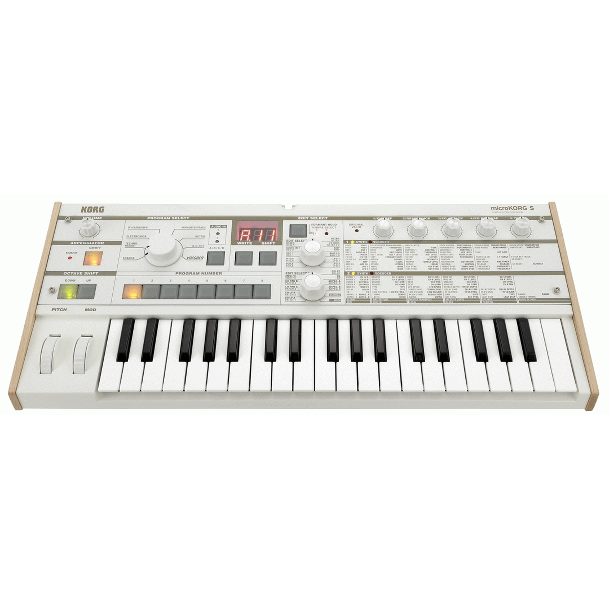 KORG microKORG S MK-1S Synthesizer / Vocoder W/Speaker-SYNTHERSIZERS-Joondalup Music Centre