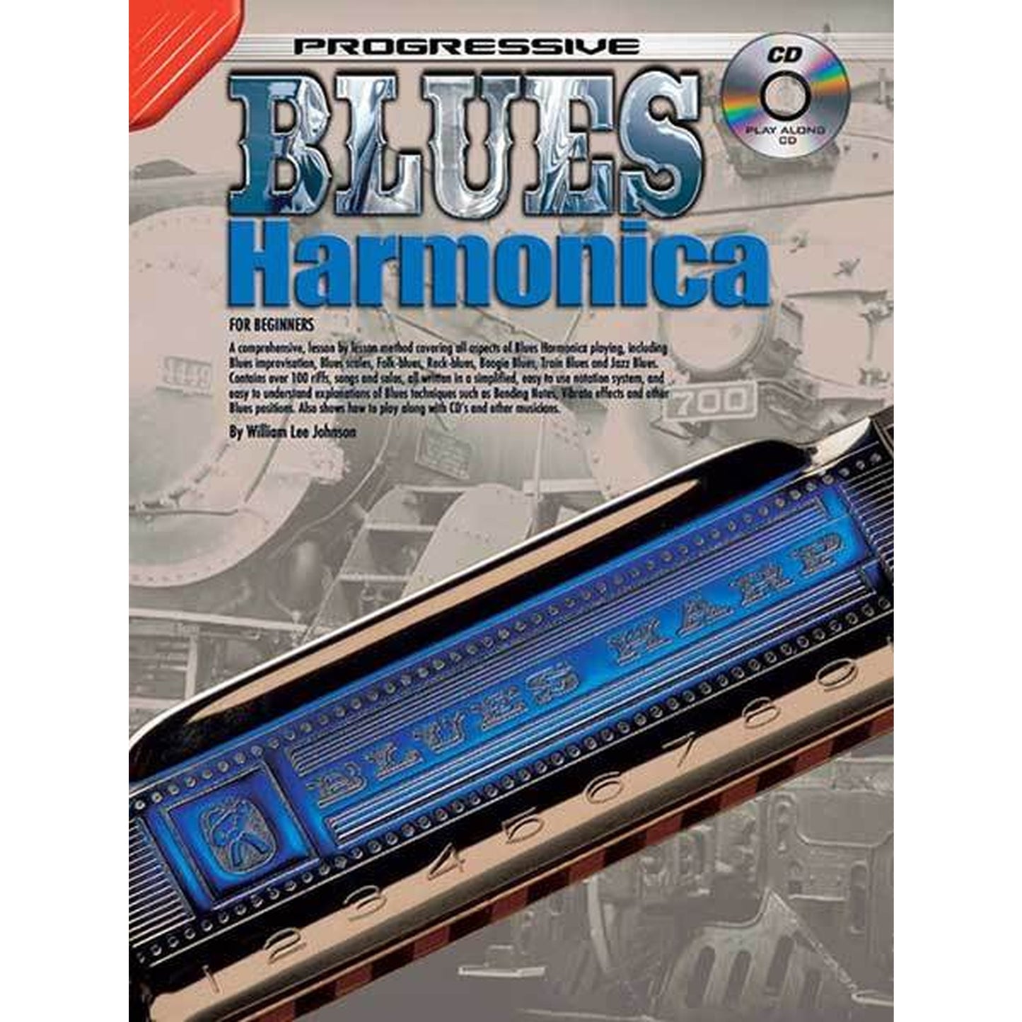 Progressive Blues Harmonica Book/CD - Joondalup Music Centre