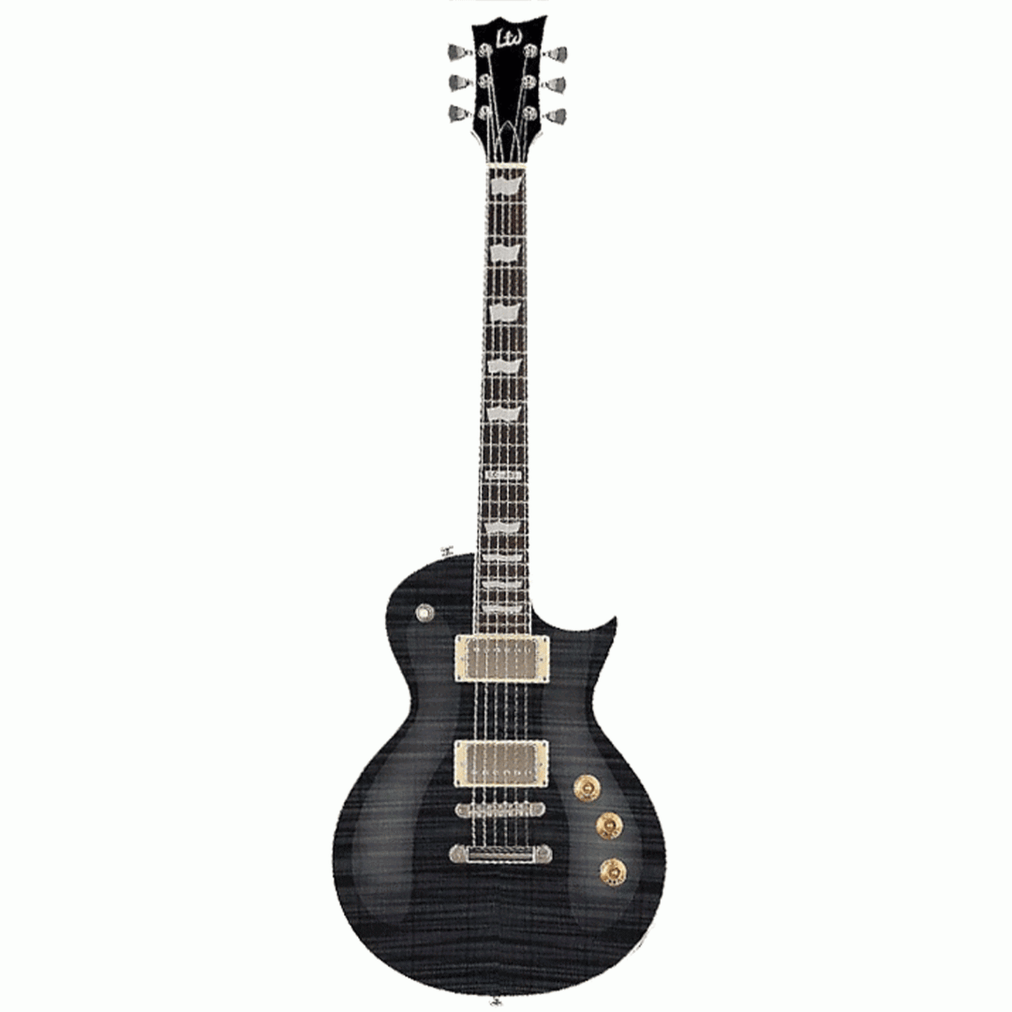 ESP LTD EC-256 Eclipse Electric Guitar - See Thru Black