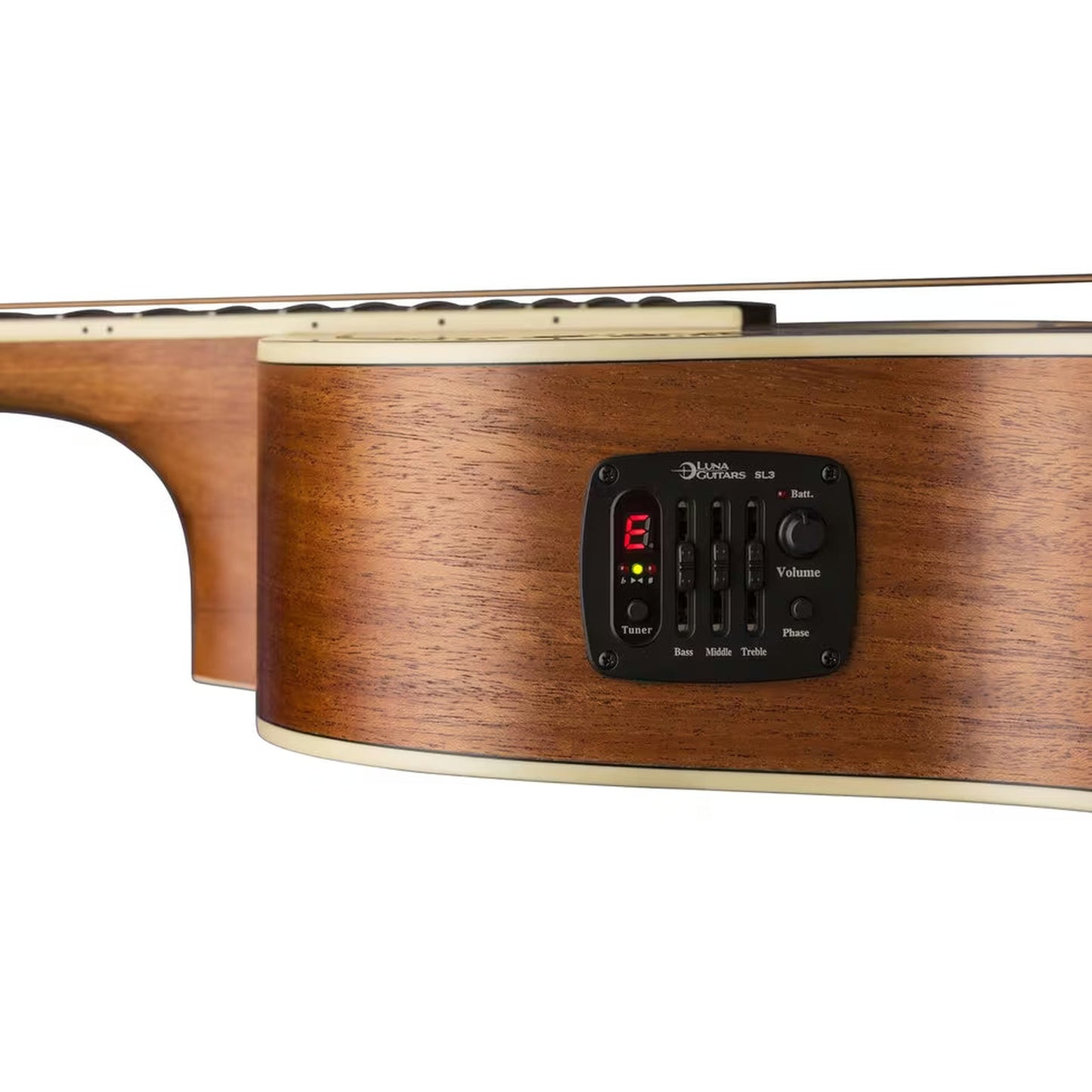 Luna Henna Oasis Electric Acoustic Guitar 4