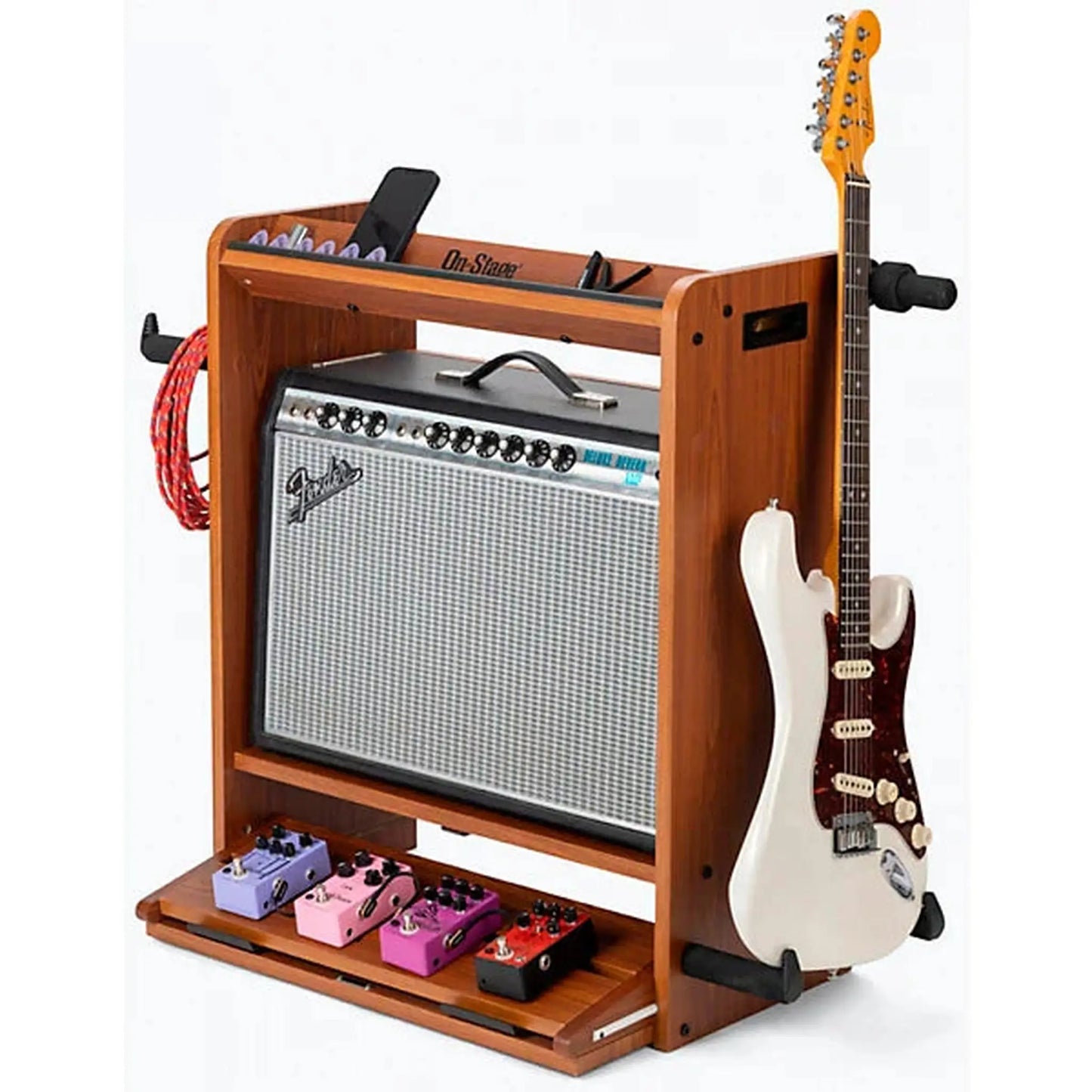 On Stage Professional Guitar Workstation in Rosewood