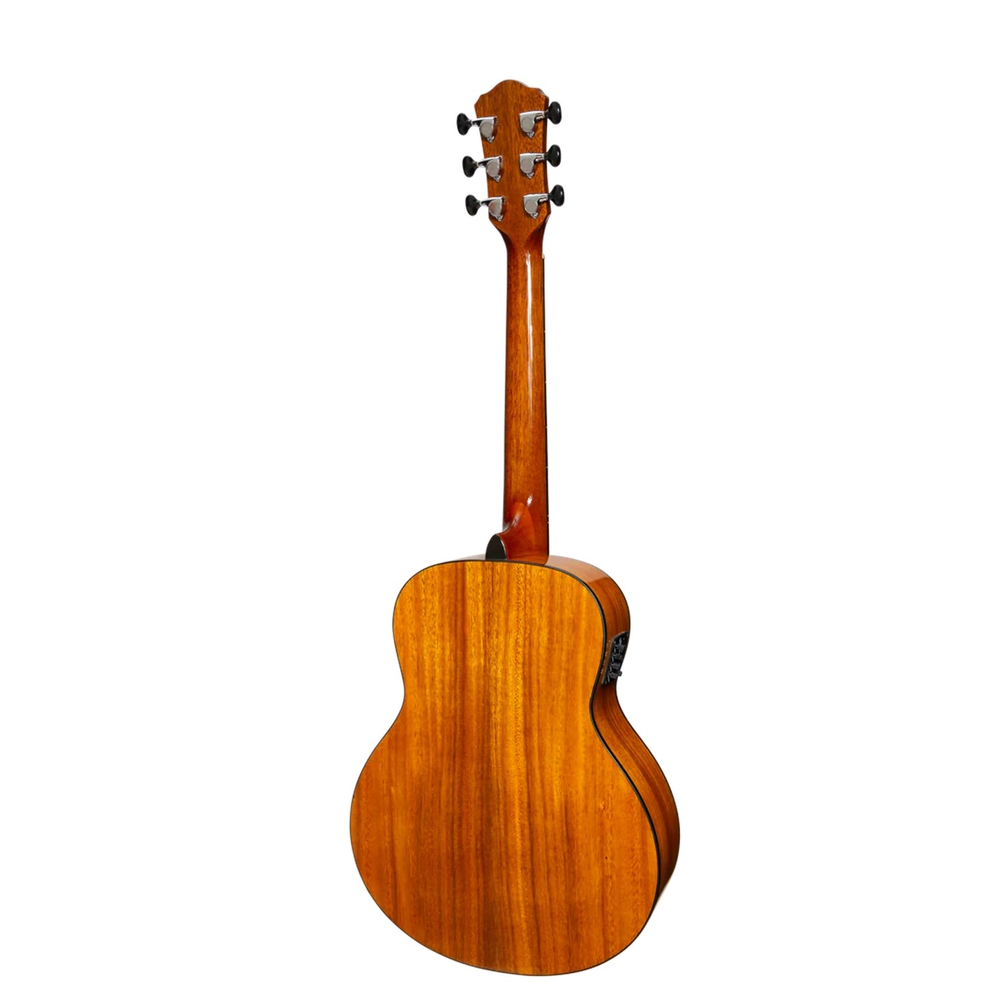 Martinez '51 Series' Acoustic-Electric Short Scale Guitar - Koa