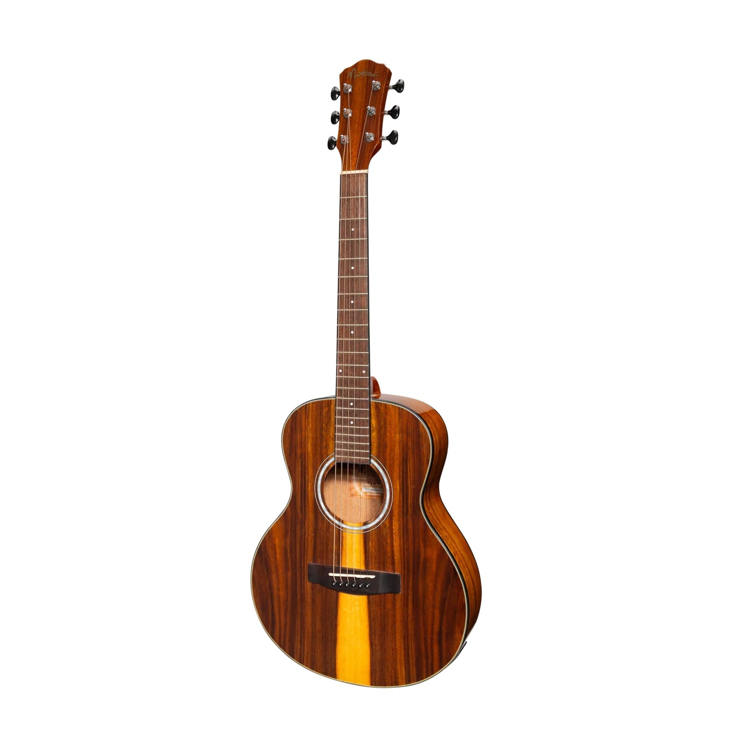 Martinez '51 Series' Acoustic-Electric Short Scale Guitar - Teakwood