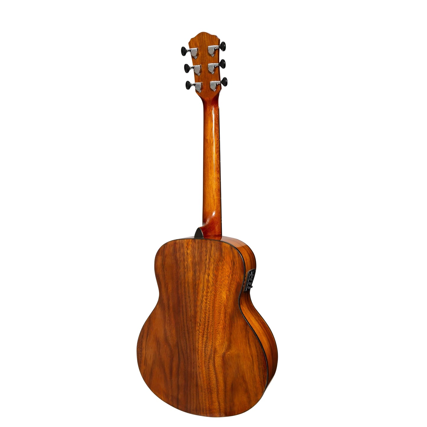 Martinez '51 Series' Acoustic-Electric Short Scale Guitar - Teakwood