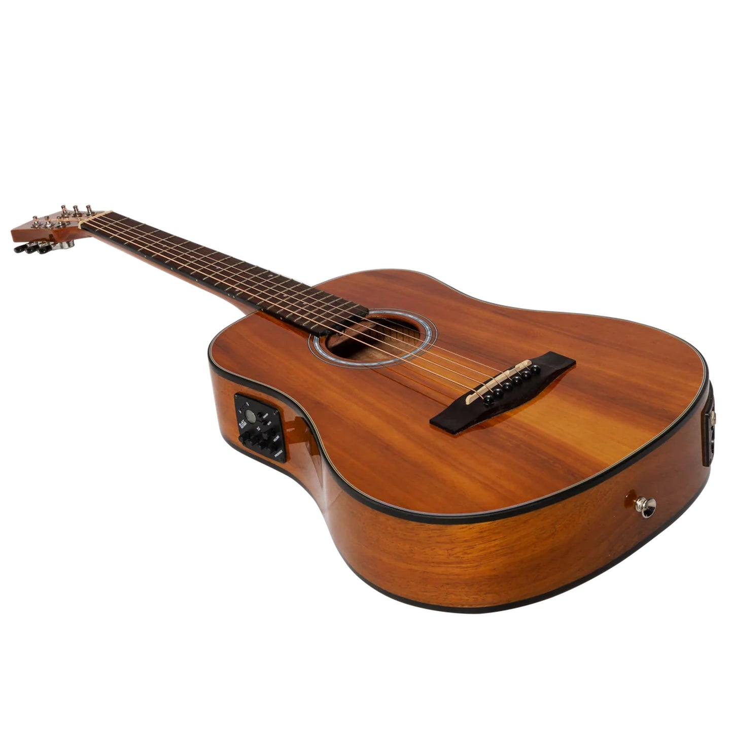 Martinez '51 Series' Babe Traveller Acoustic Guitar - Koa