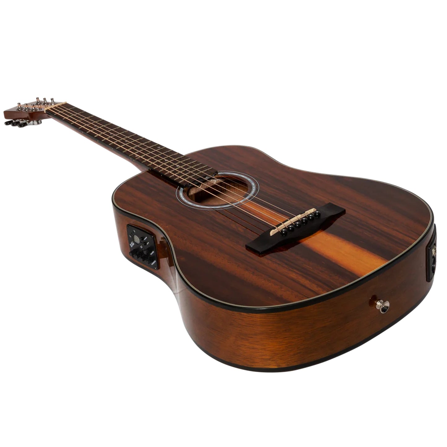 Martinez '51 Series' Babe Traveller Acoustic Guitar - Teakwood