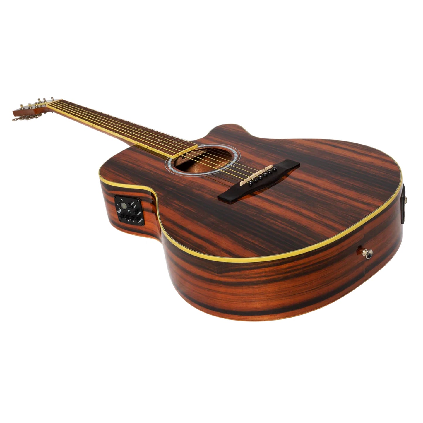 Martinez '51 Series' Folk Size Acoustic-Electric Guitar - Amara