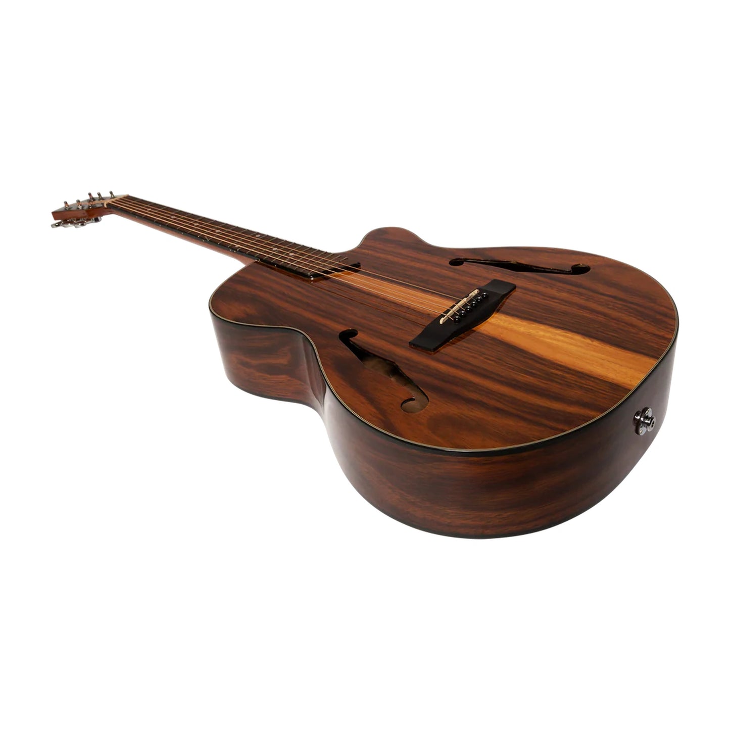 Martinez Jazz Hybrid Acoustic Guitar - Gloss Rosewood