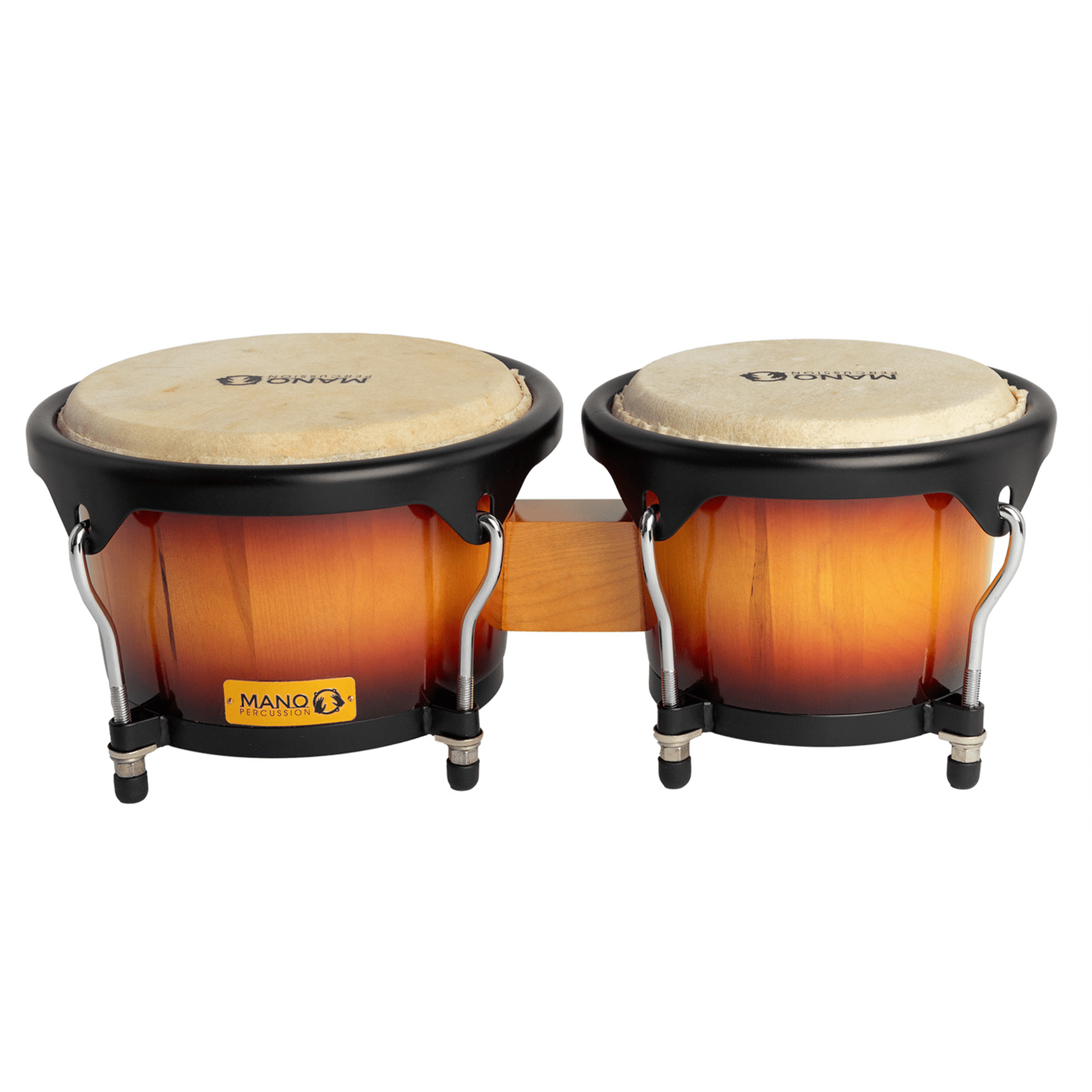 MANO PERCUSSION MP1900 Wood Bongos - Sunburst - Joondalup Music Centre