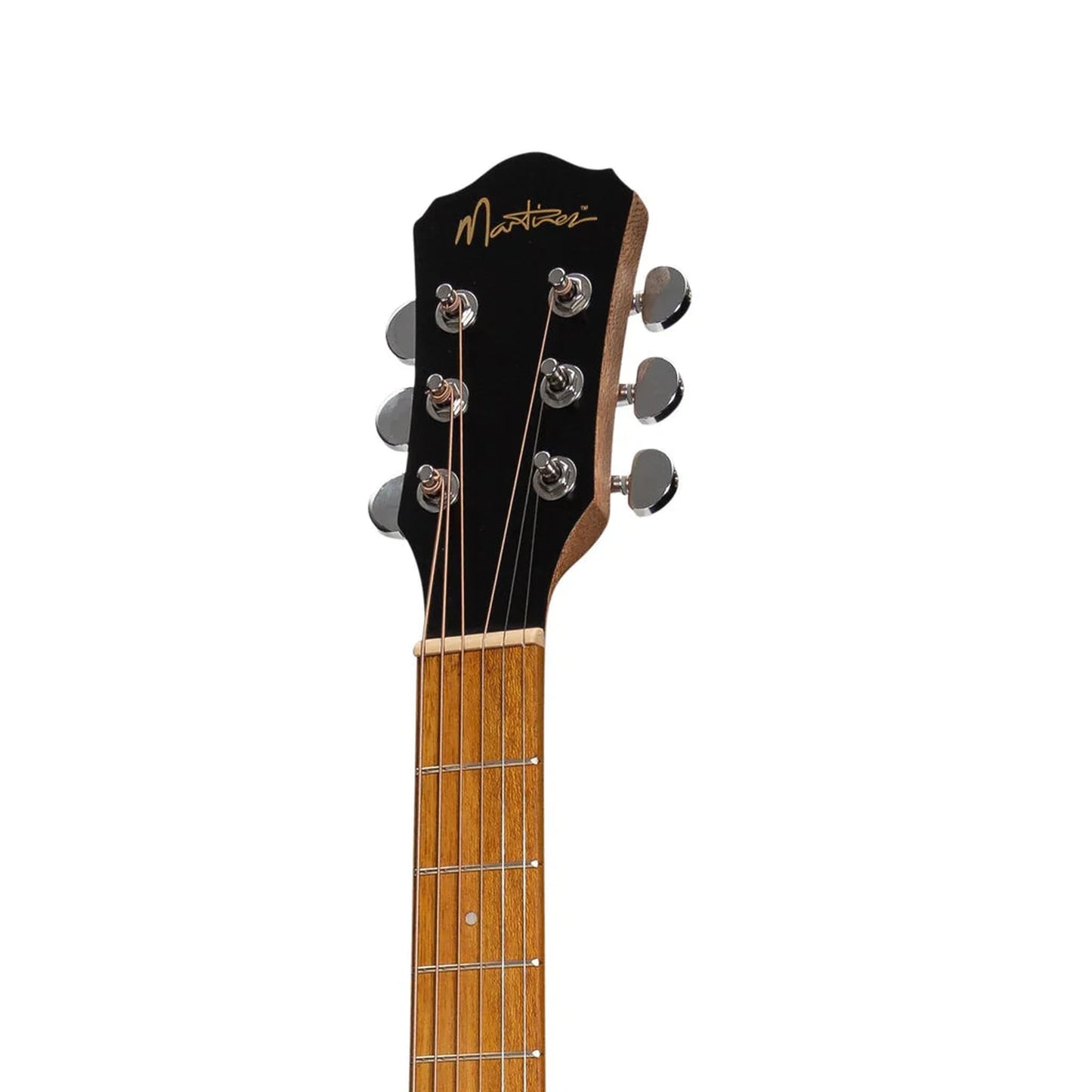 Martinez Acoustic Middy Traveller Guitar- Jati-Teakwood-ACOUSTIC GUITAR-Joondalup Music Centre