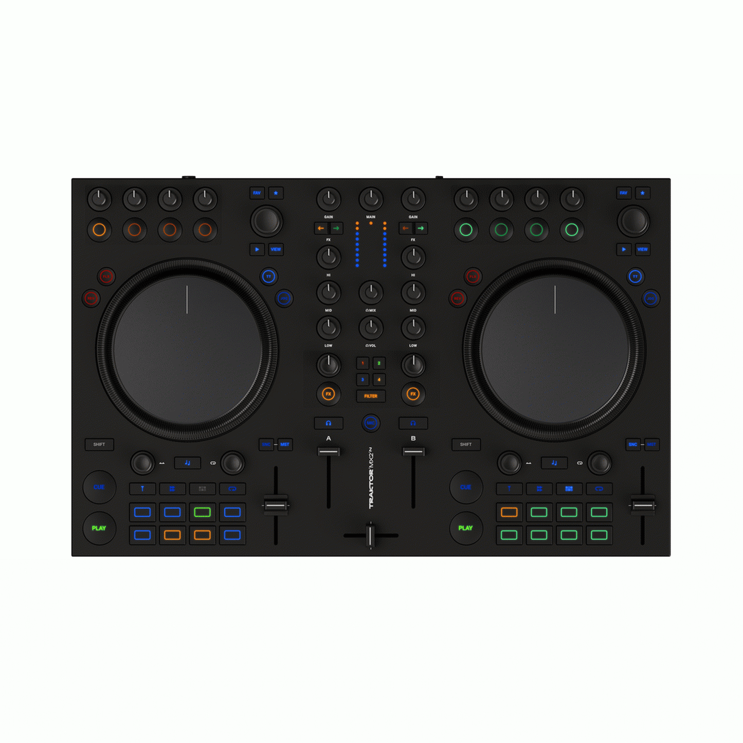 Native Instruments Traktor MX2 DJ Controller 2-Deck DJ Controller