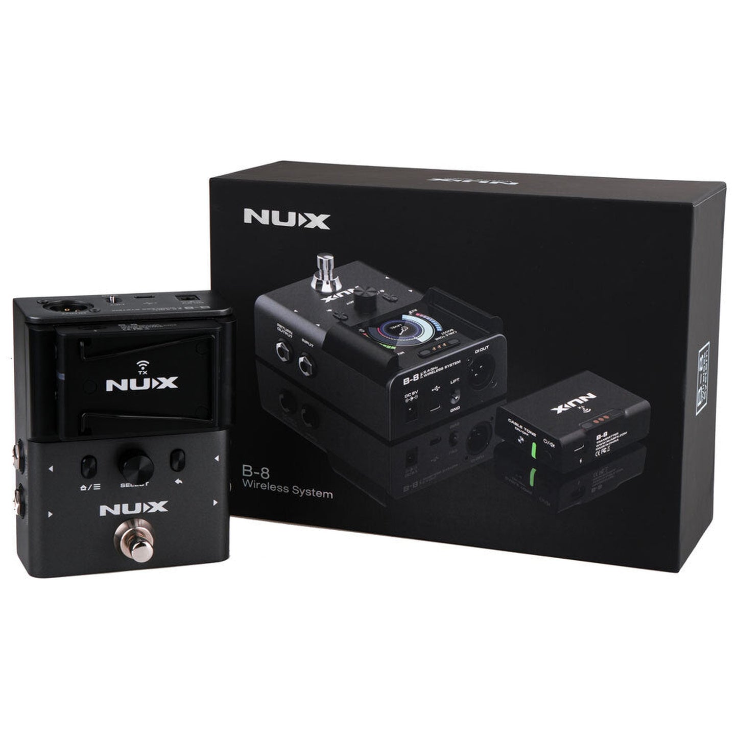 NU-X B-8 Professional Instrument Digital Wireless System W/Receiver - Joondalup Music Centre