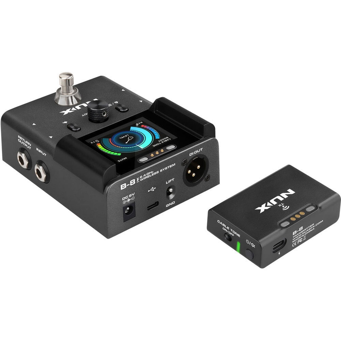 NU-X B-8 Professional Instrument Digital Wireless System W/Receiver - Joondalup Music Centre