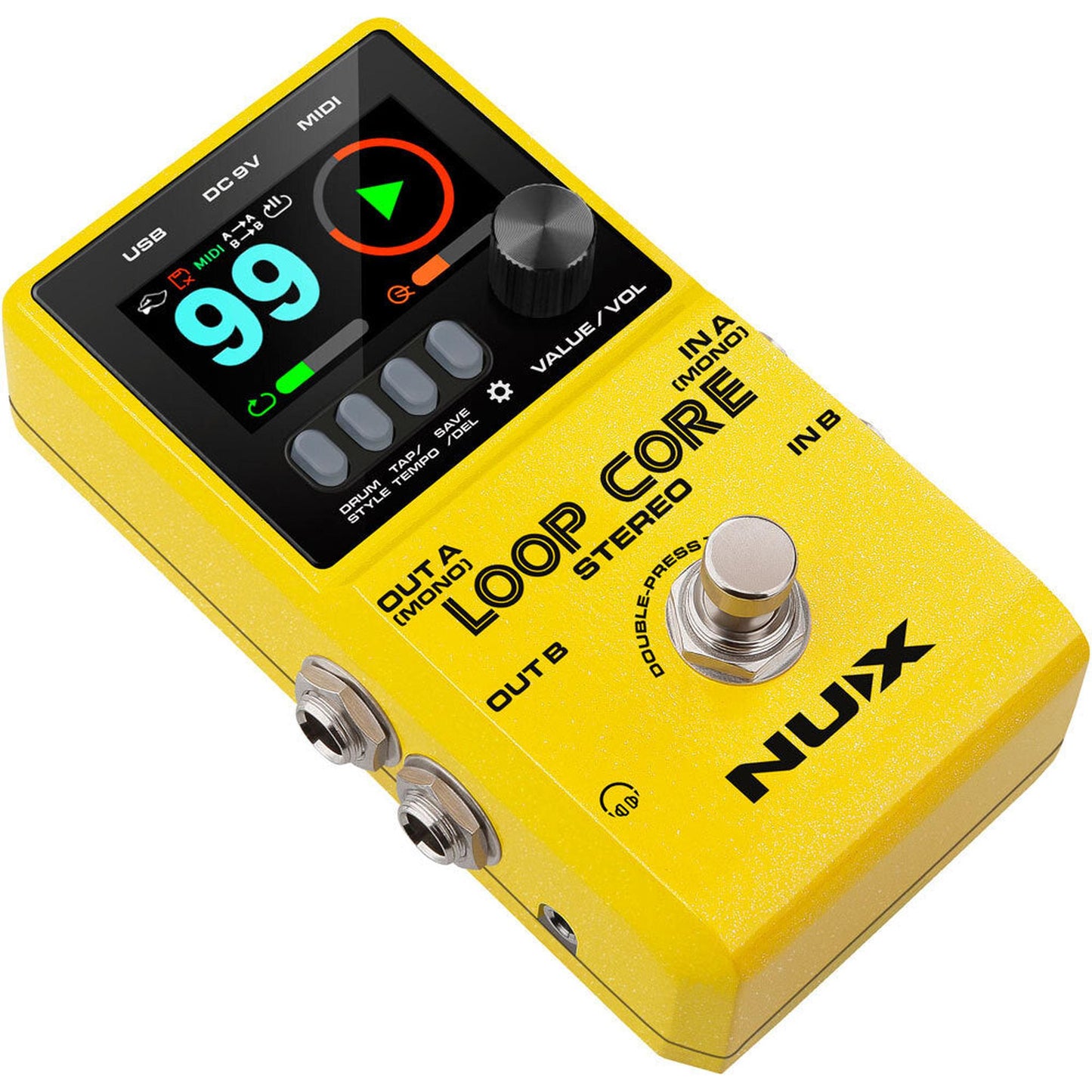 NU-X Core Series Loop Core Stereo Looper Effects Pedal