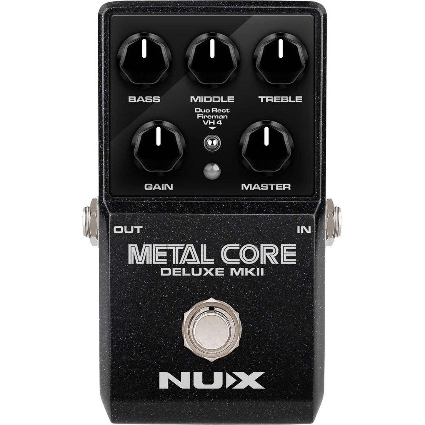 NU-X Core Series Metal Core Deluxe MK-II Distortion Effects & Preamp Effects Pedal