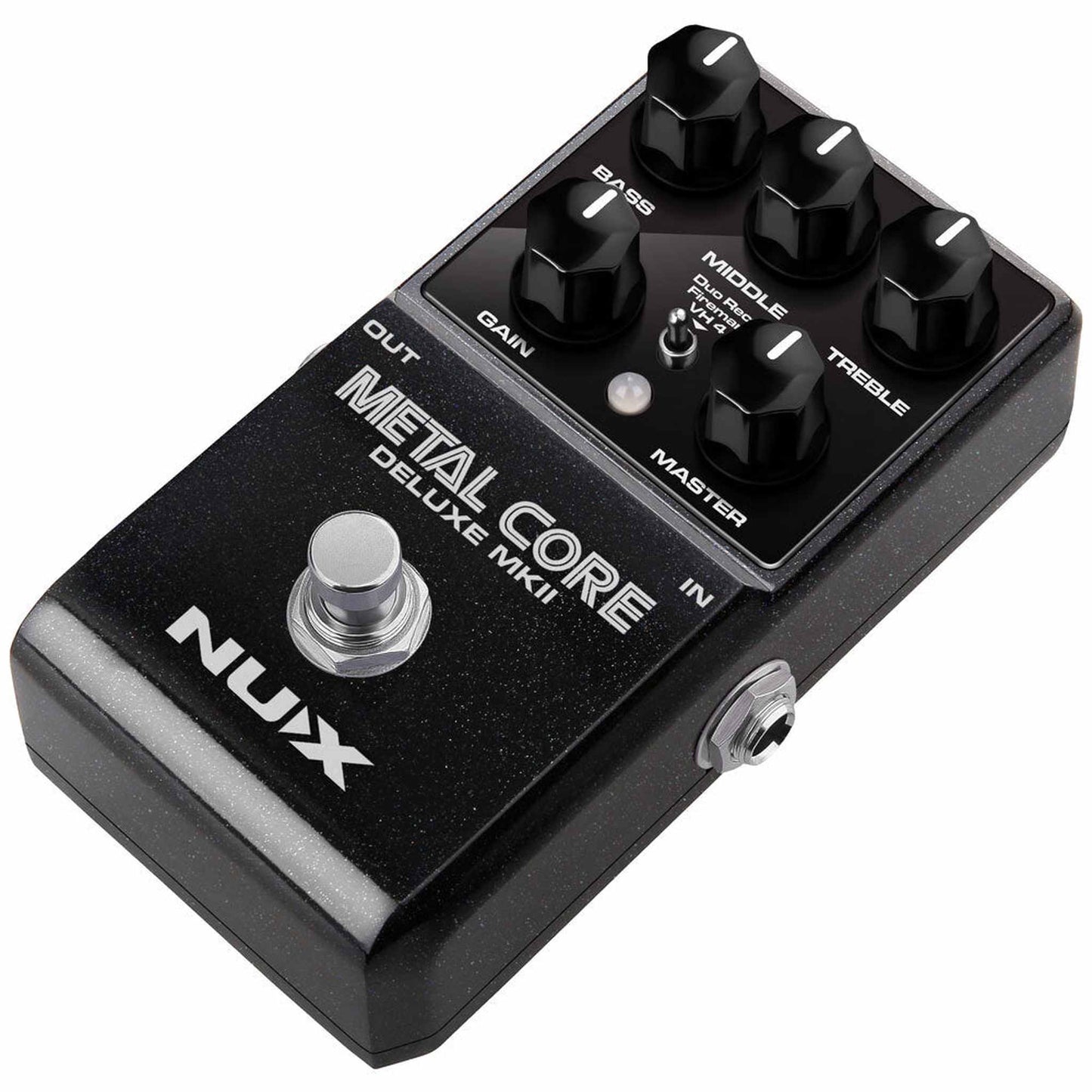 NU-X Core Series Metal Core Deluxe MK-II Distortion Effects & Preamp Effects Pedal