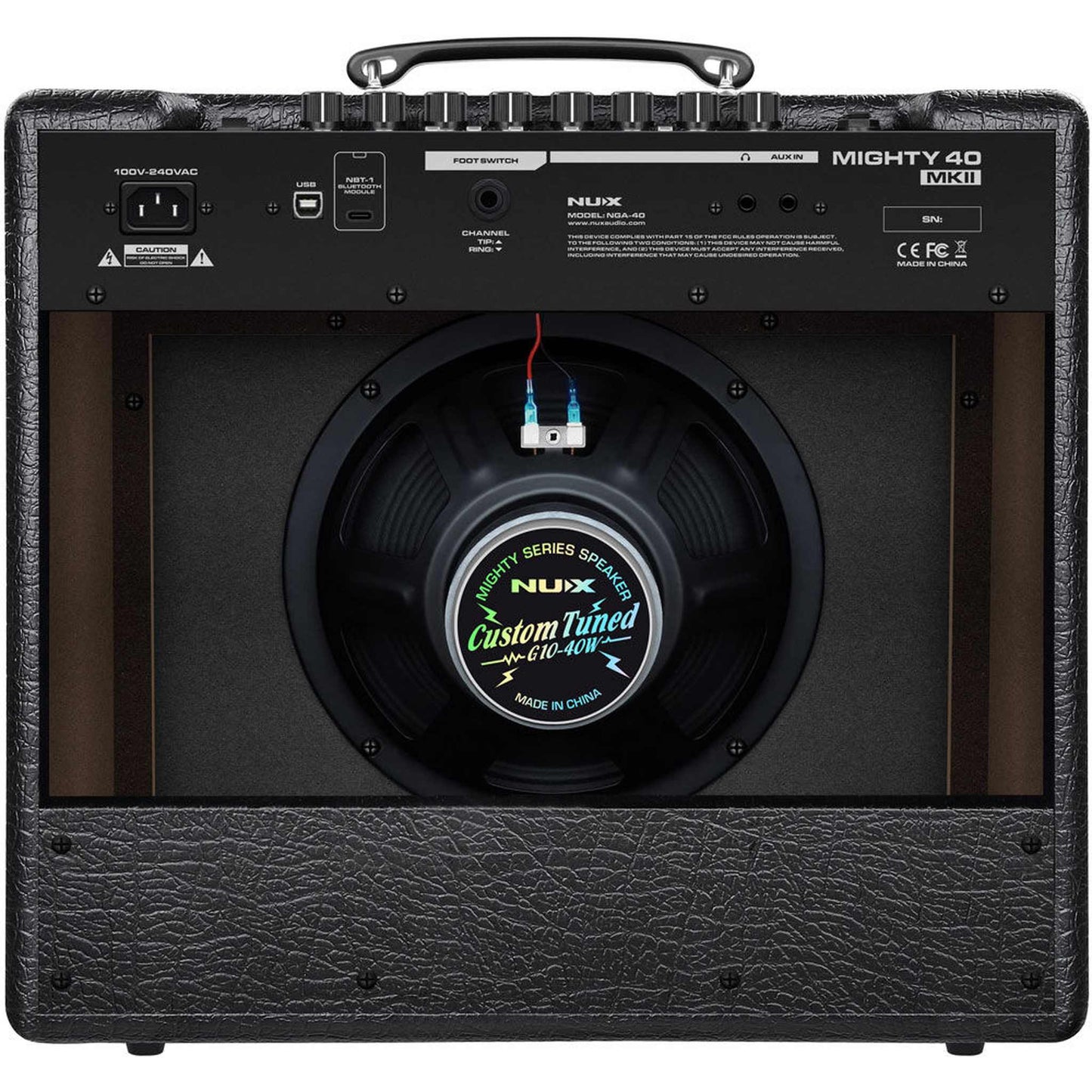 NU-X MIGHTY40 MKII Digital 40W Guitar Amplifier-AMPLIFIER-Joondalup Music Centre