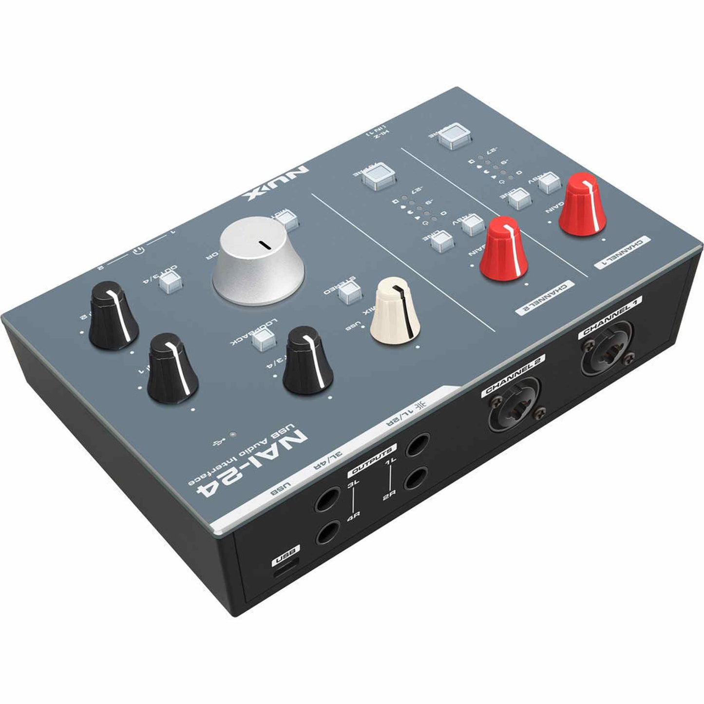 NU-X NAI-24 Professional 2x4, 32-Bit/192kHz USB Audio Interface