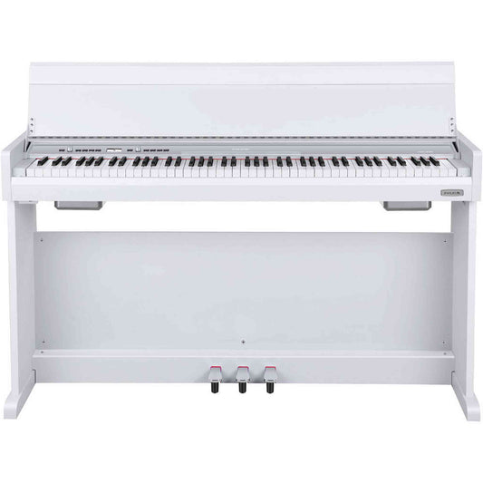 NU-X NCK-330 Upright 88-Key Digital Piano - White front