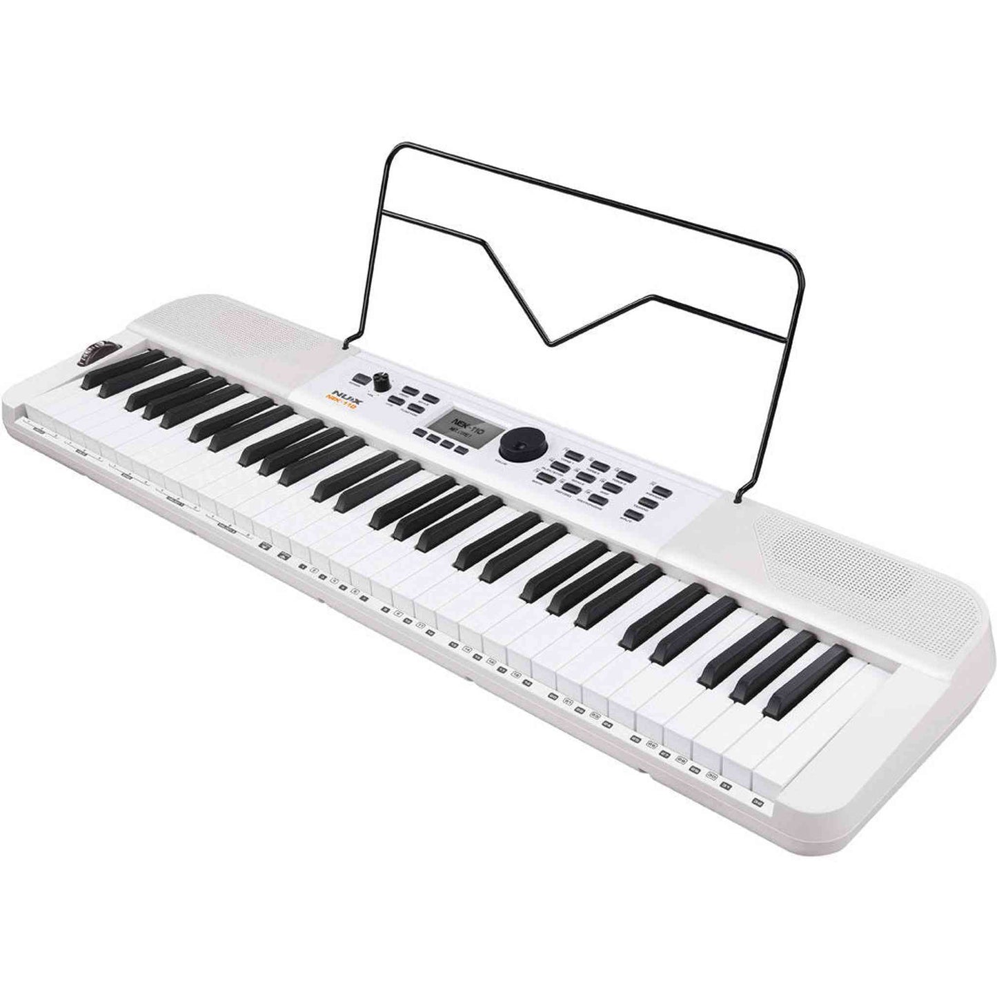 NU-X NEK-110 Portable 61-Note Keyboard - White