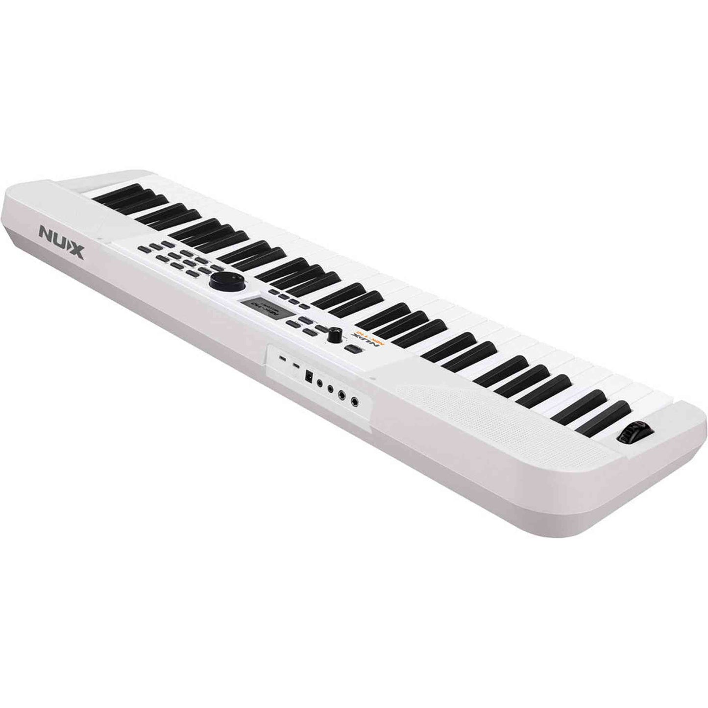 NU-X NEK-110 Portable 61-Note Keyboard - White