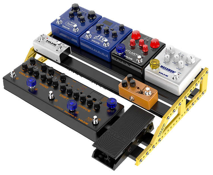 NU-X Pedal Topper Footswitch Caps Assorted Colours - Pk 5