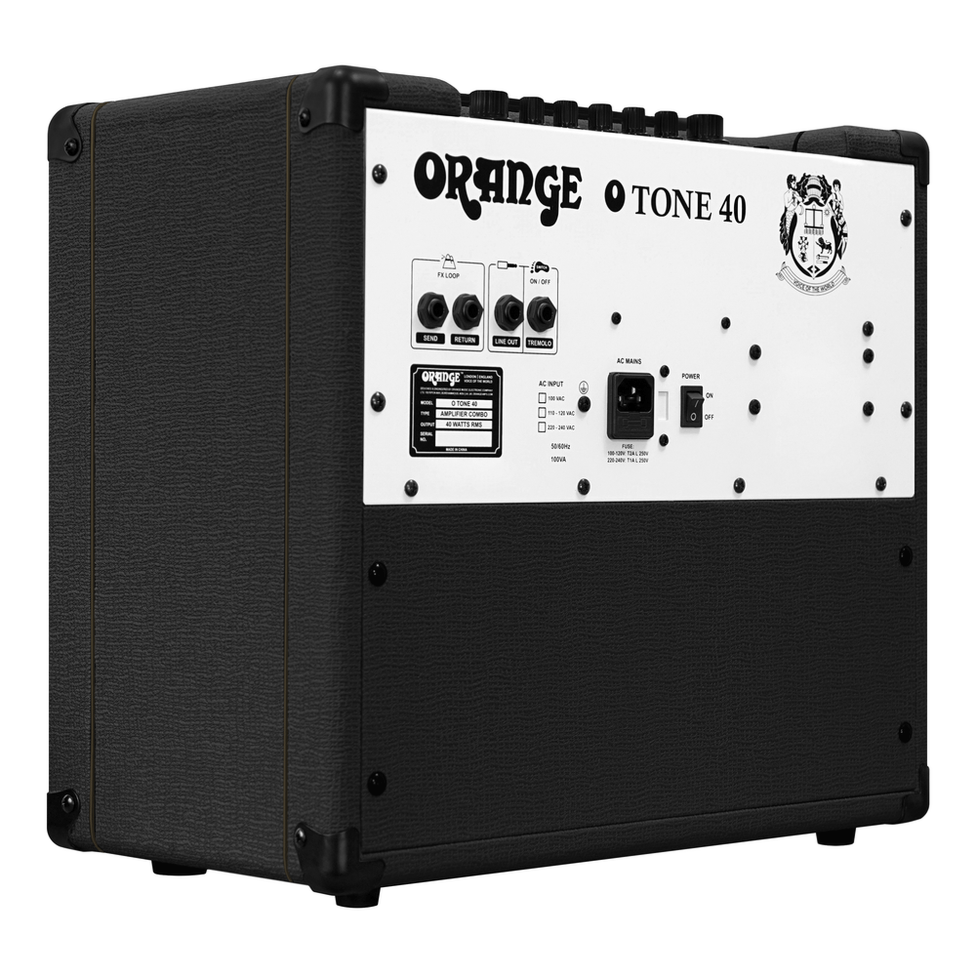 Ornage O-Tone 40BK Guitar Amplifier - Black-AMPLIFIER-Joondalup Music Centre
