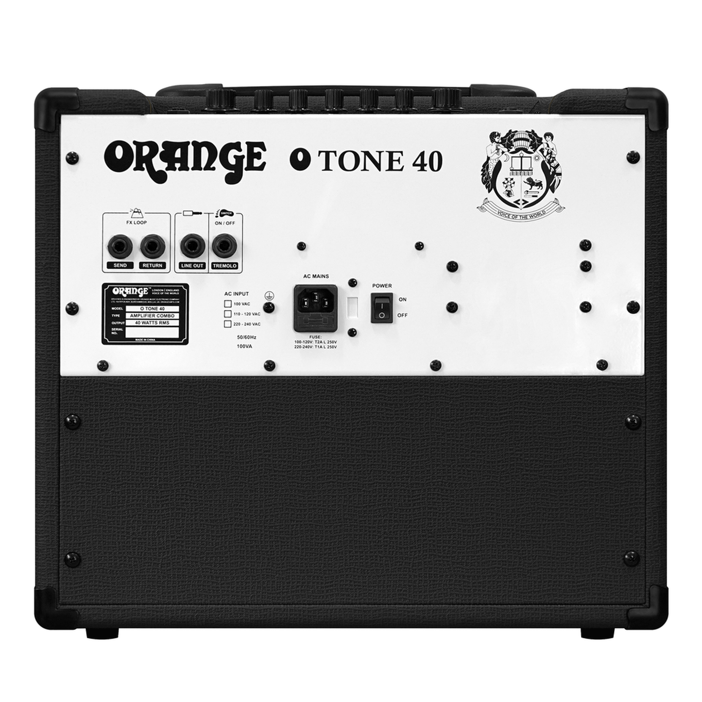 Ornage O-Tone 40BK Guitar Amplifier - Black-AMPLIFIER-Joondalup Music Centre