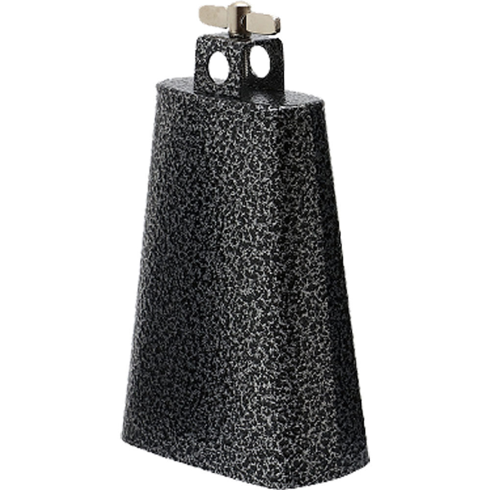 Opus Percussion 5.5" Cowbell with Mount in Black Nickel Finish