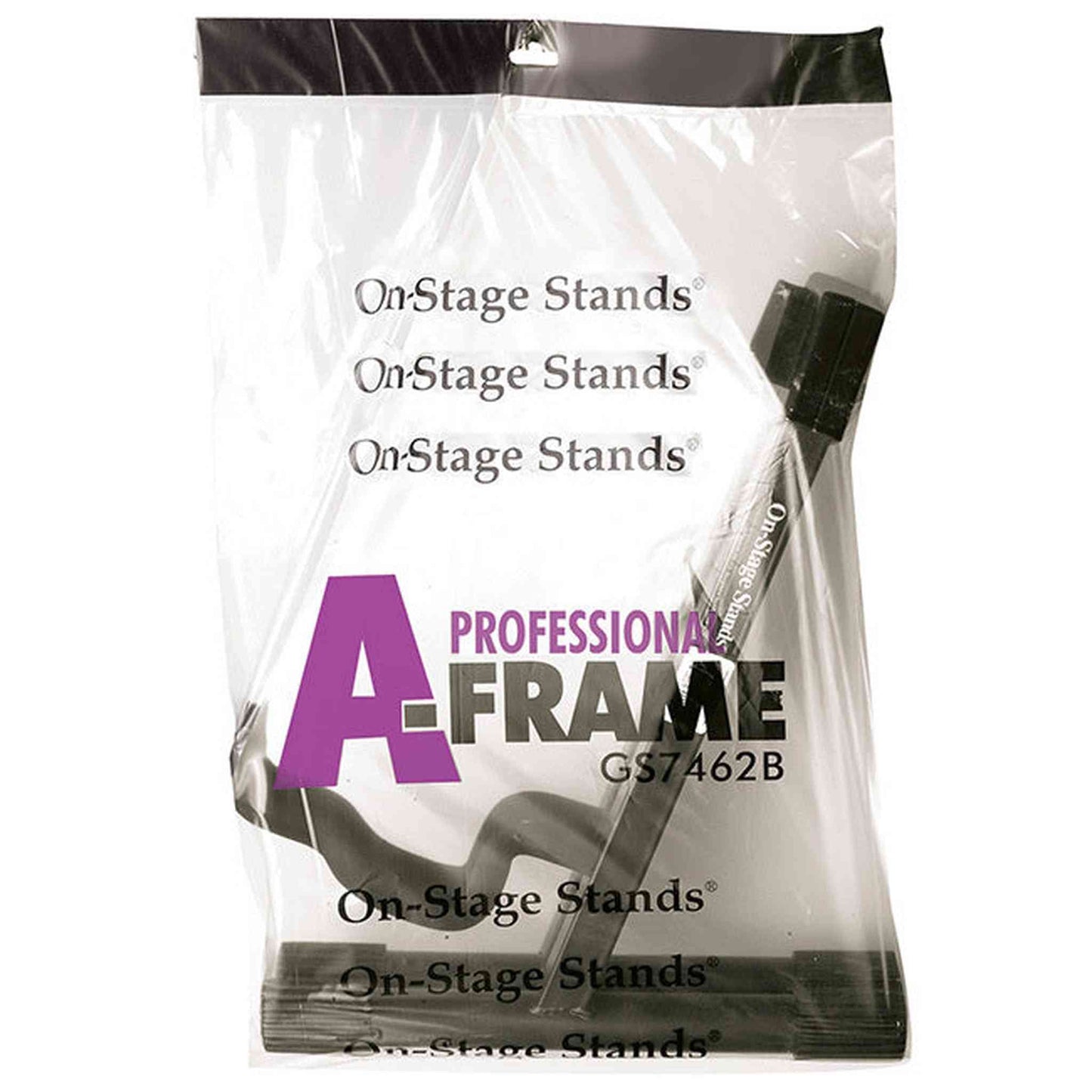 On Stage Professional Single A-Frame Guitar Stand