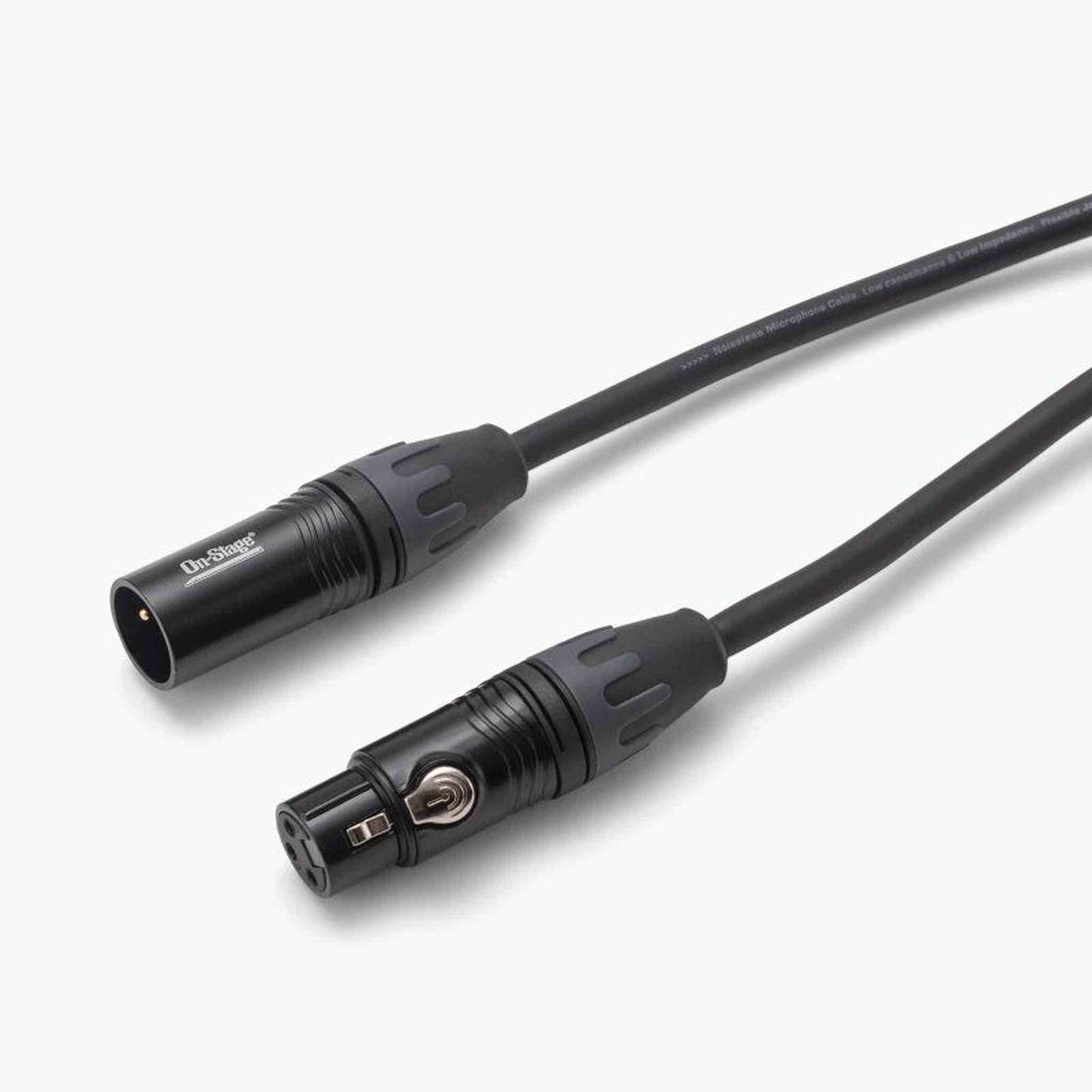 On Stage 20ft Production-Grade Microphone Cable - XLR Male - XLR Female