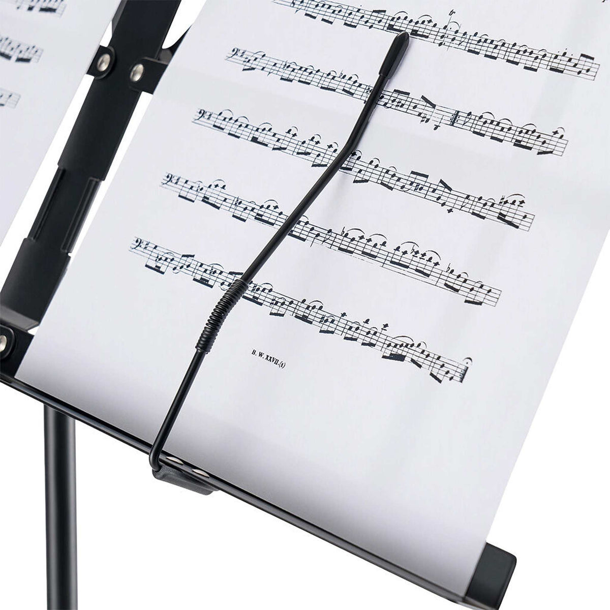 On Stage Sheet Music Stand with Adjustable Square Bookplate & Bag