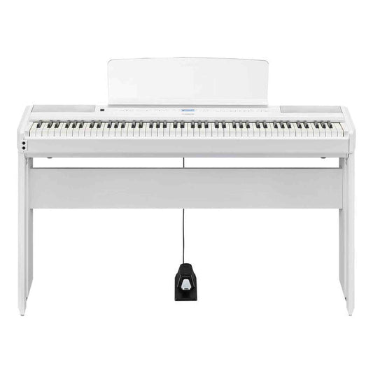 Yamaha P-525WH + L-515WH Portable Digital Piano Pack - White