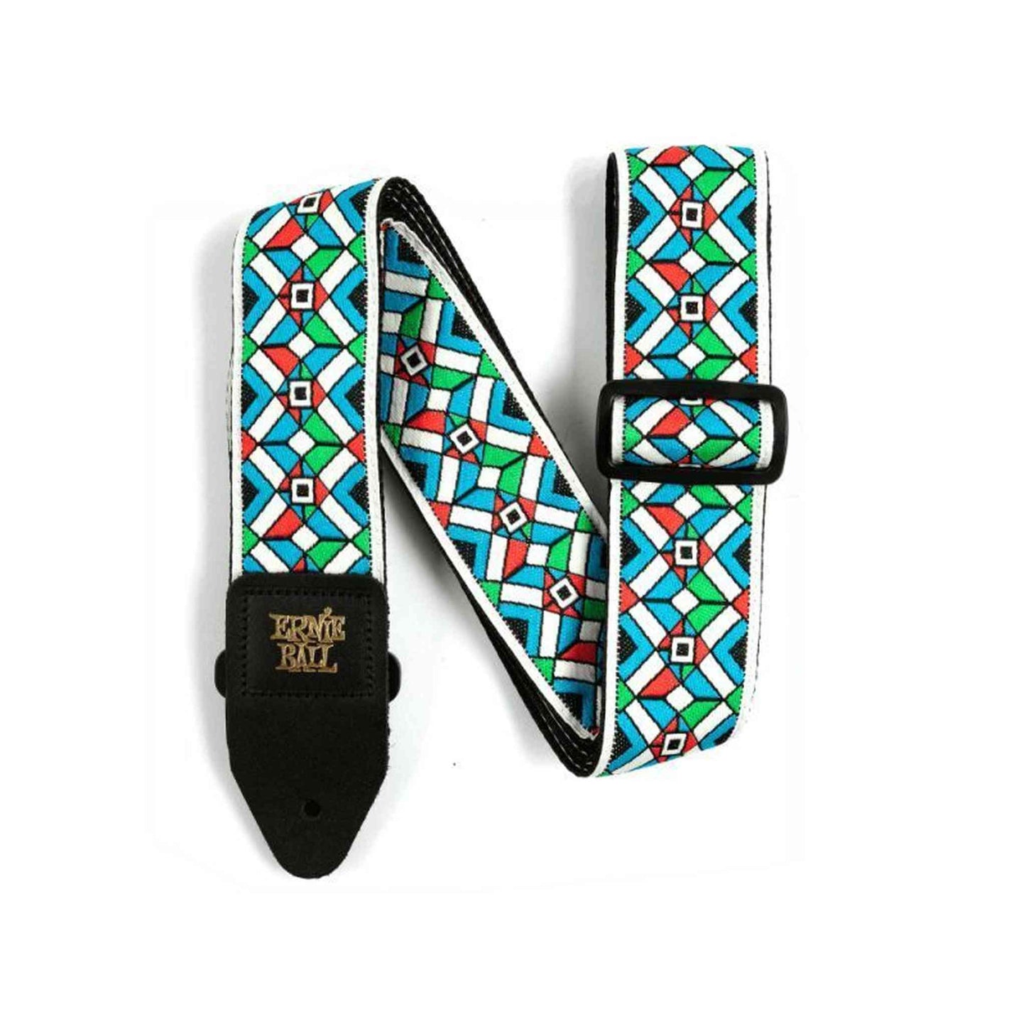 Ernie Ball Jacquard Guitar Strap Kaleidoscope Blue
