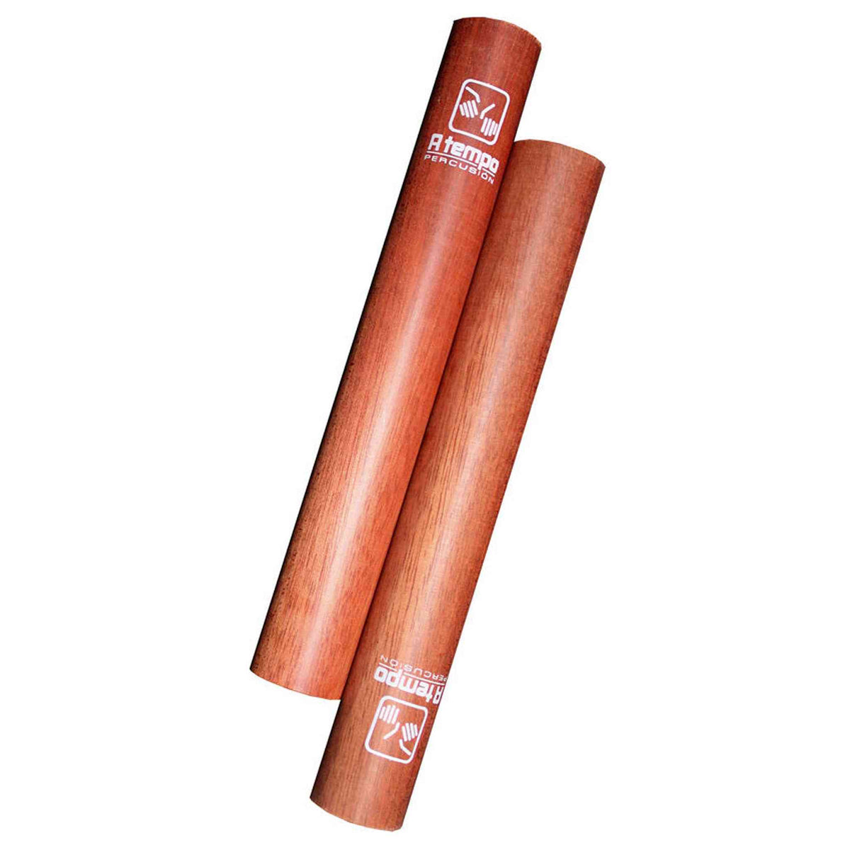 A Tempo Percussion Wooden Claves in Brazillian Oak