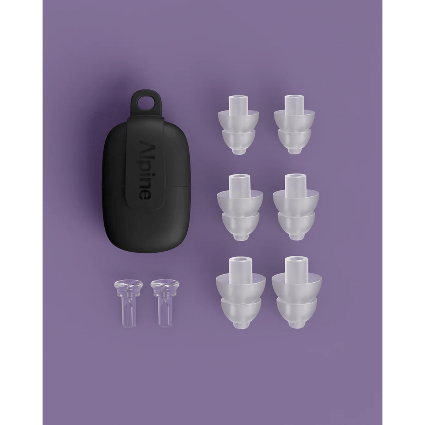 Alpine PartyPlug Earplugs - Transparent