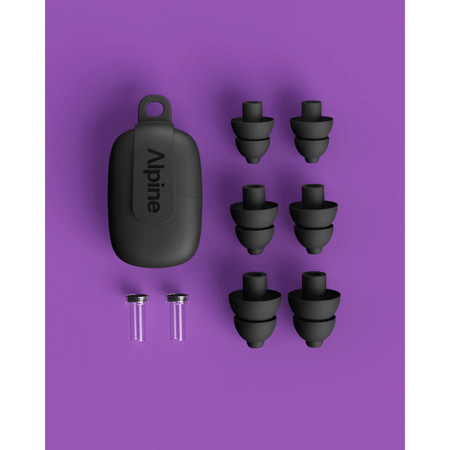 Alpine Partyplug Pro Earplugs - Black