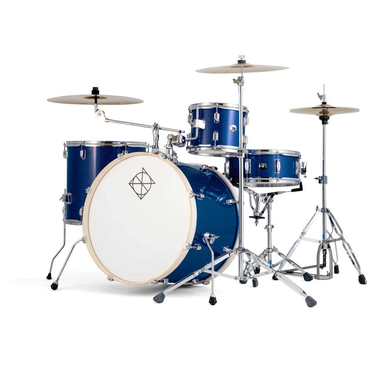 Dixon Spark Standard Series 5-Pce Drum Kit w/Cymbals - Deep Blue