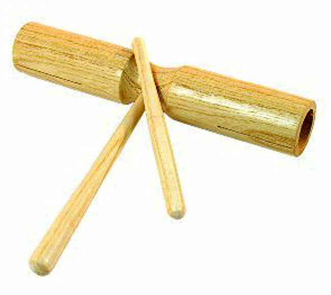 Percussion Plus Wooden Tone Block with Beater